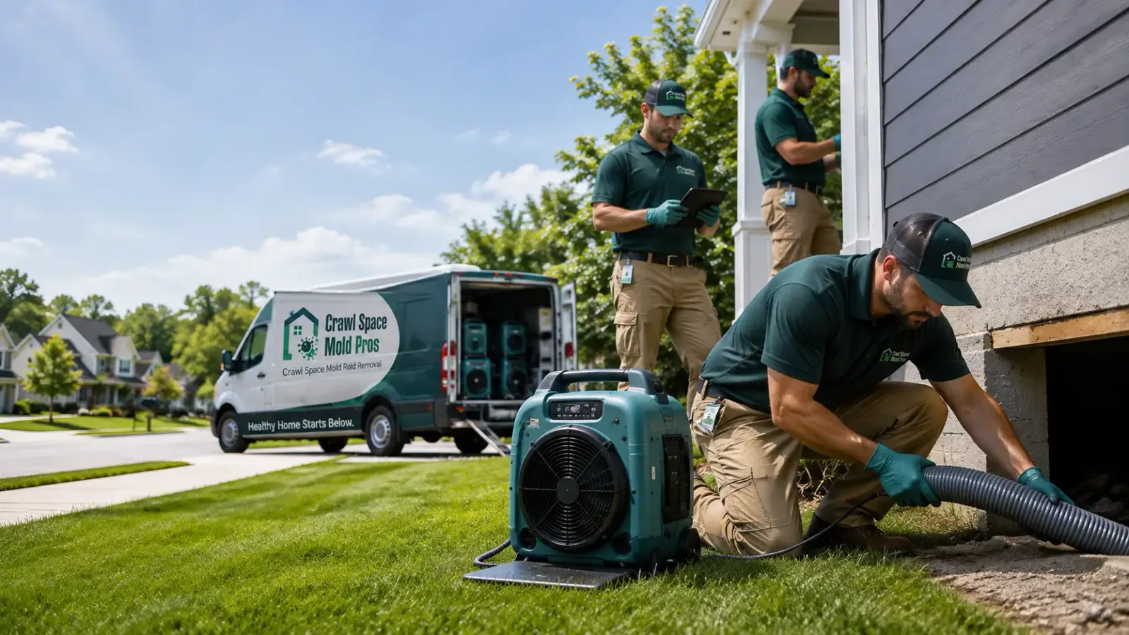 Crawl Space Mold Removal in Westview, KY